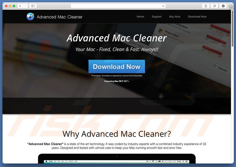 uninstall advanced mac cleaner